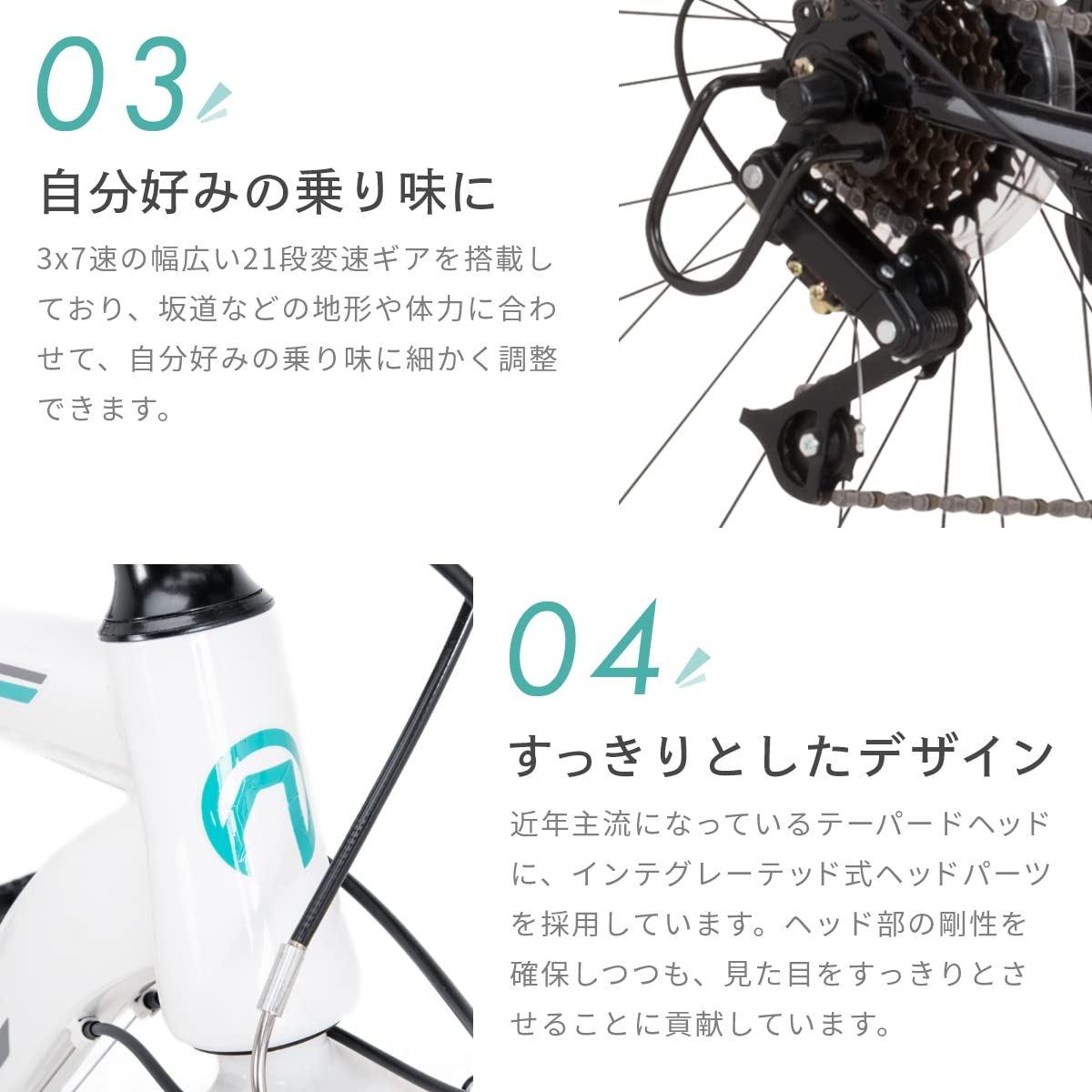 ネクスタイル フレーム Amazon | NEXTYLE(ネクスタイル) ロードバイク 自転車 700C 21段